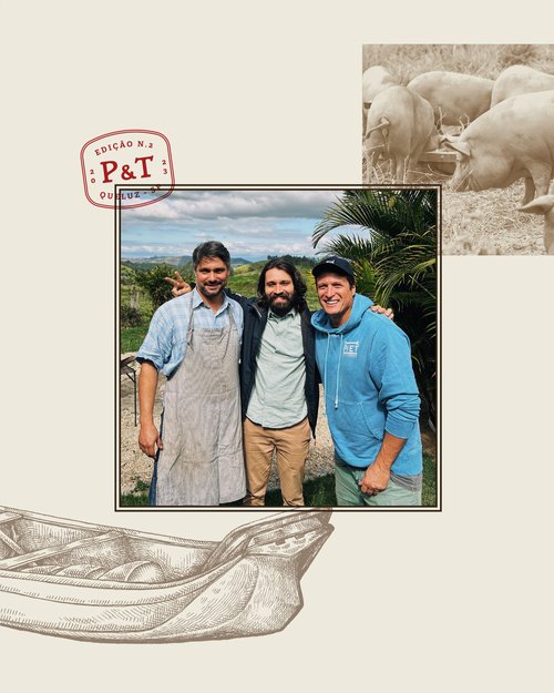 Post6 Rafa Bocaina, Bruno Brito e Rodolfo Villar, idealizadores do projeto -