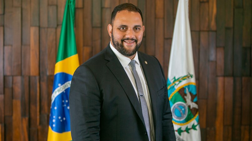 O deputado estadual Thiago Rangel, alvo de operação no Rio da PF e do MP