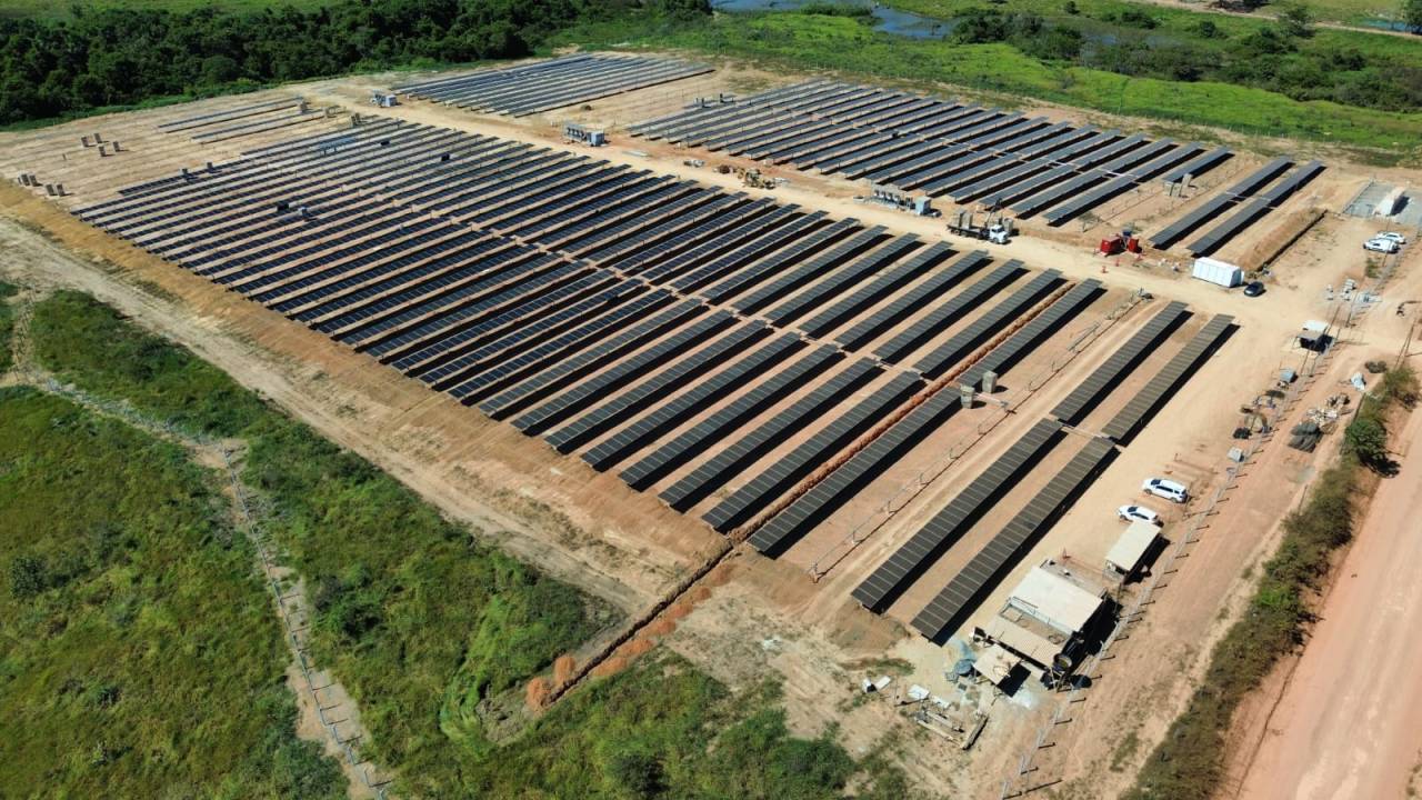 Usina Paranaíta III, da AXS Energia, localizada em Mato Grosso