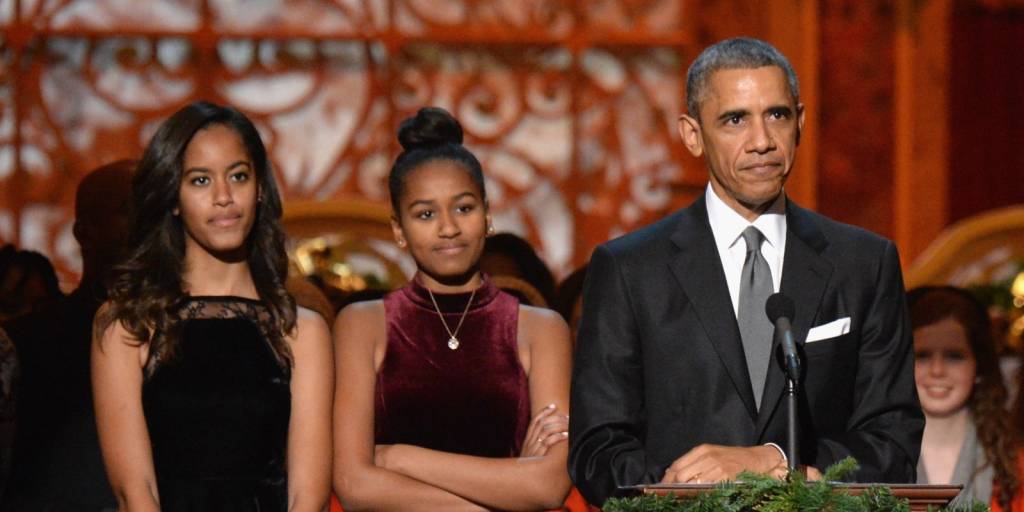 O motivo das filhas de Barack Obama não utilizarem o sobrenome do pai