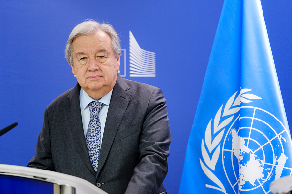 O secretário-geral da ONU, António Guterres. 20/03/2024