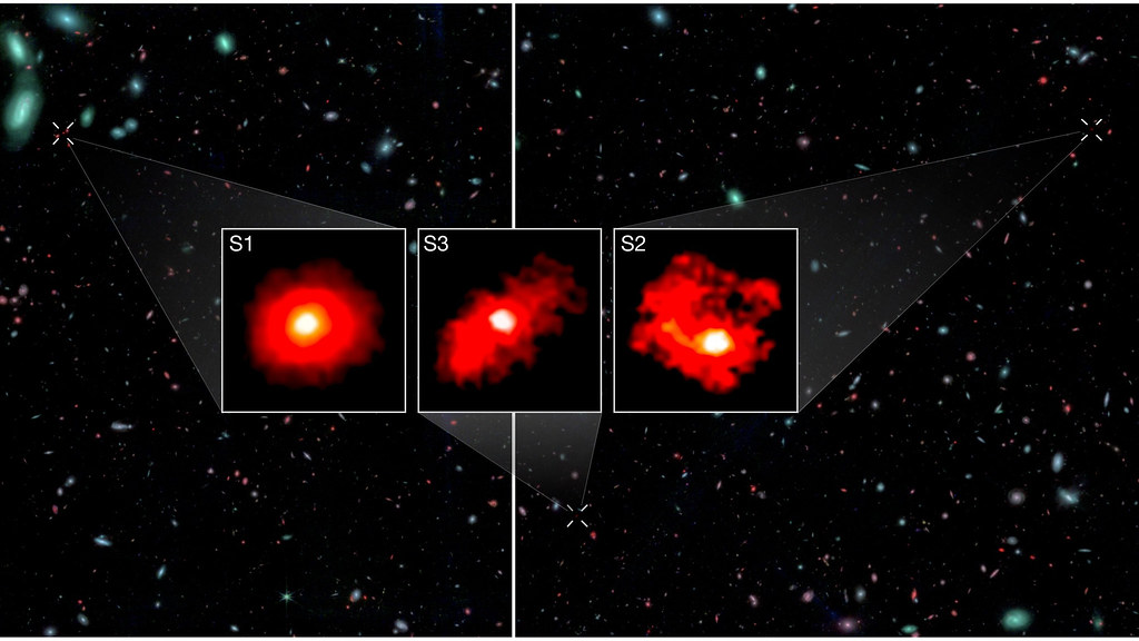 Mais uma vez, galáxias supermassivas são descobertas no universo primitivo