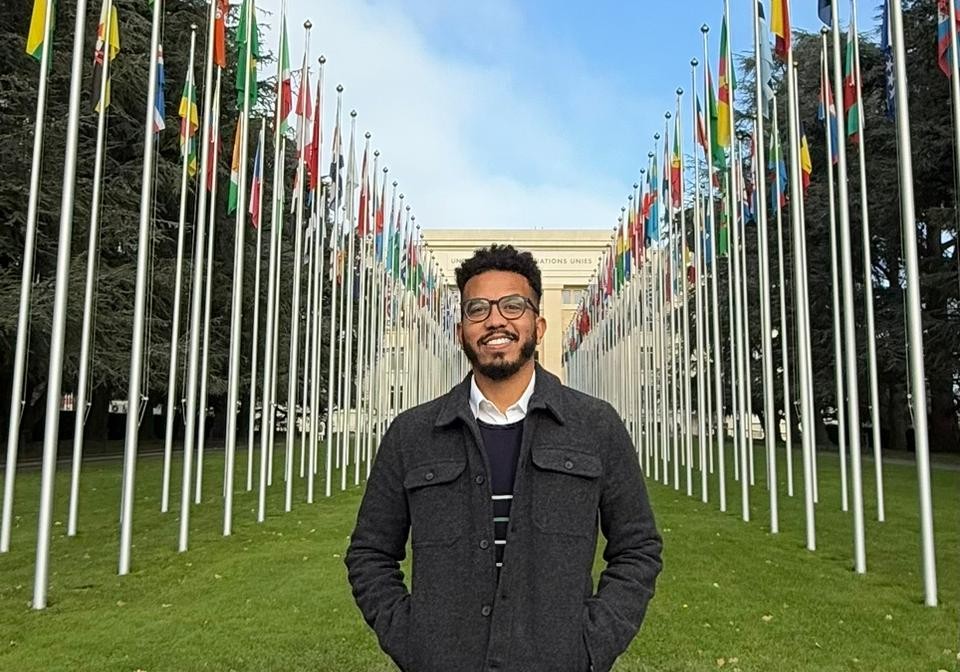 Dimas Novais, roteirista do Festival Negritudes, da TV Globo, participa de fórum da ONU