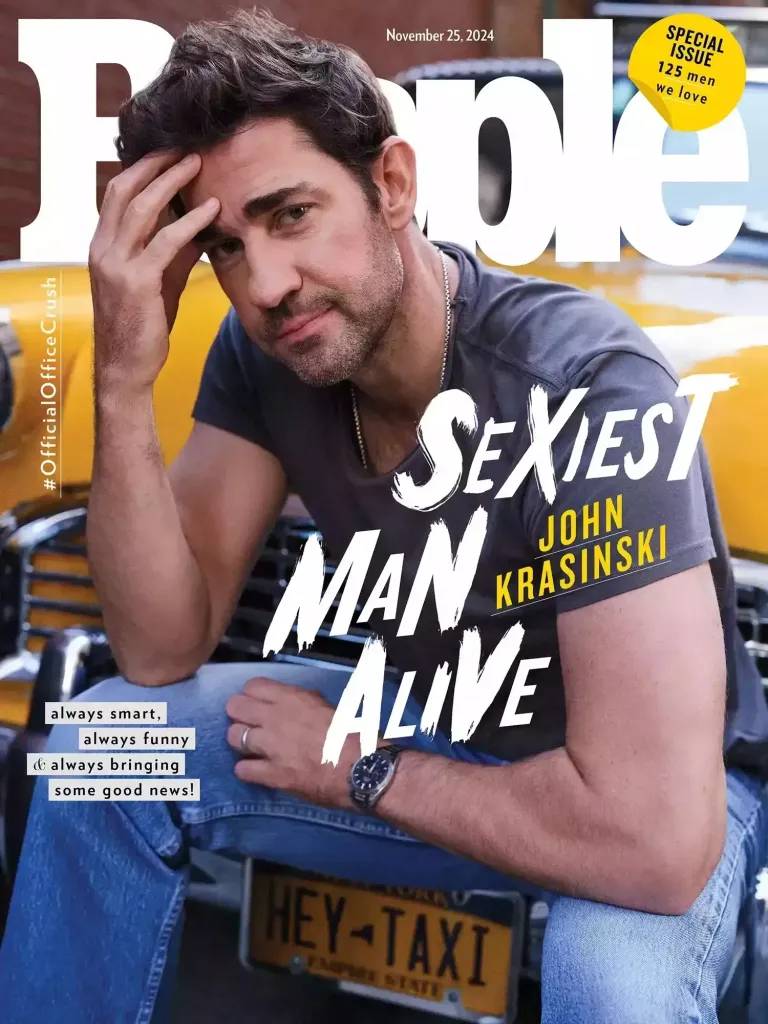 John Krasinski é o homem mais sexy do mundo de 2024, segundo a revista People -