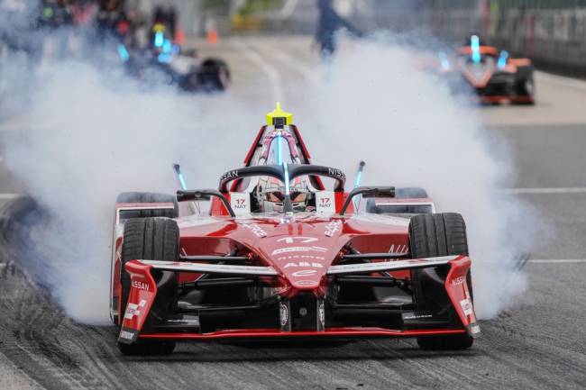 MADRID, SPAIN - NOVEMBER 07: Norman Nato of France driving the Nissan Formula E Team Nissan e-4ORCE 05 during day three of Formula E Pre-Season Testing at Circuito del Jarama on November 07, 2024 in Madrid, Spain. (Photo by Malcolm Griffiths/LAT Images)