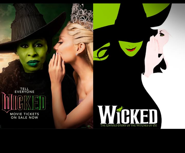 Wicked do cinema e da Broadway: Cynthia Erivo e Ariana Grande recriaram o icônico cartaz