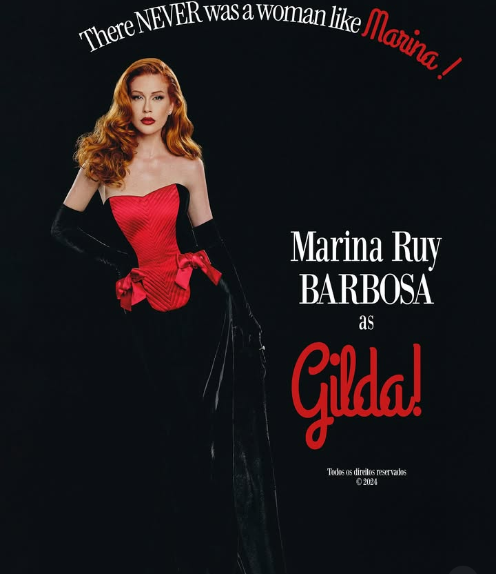 Marina Ruy Barbosa como Gilda: 