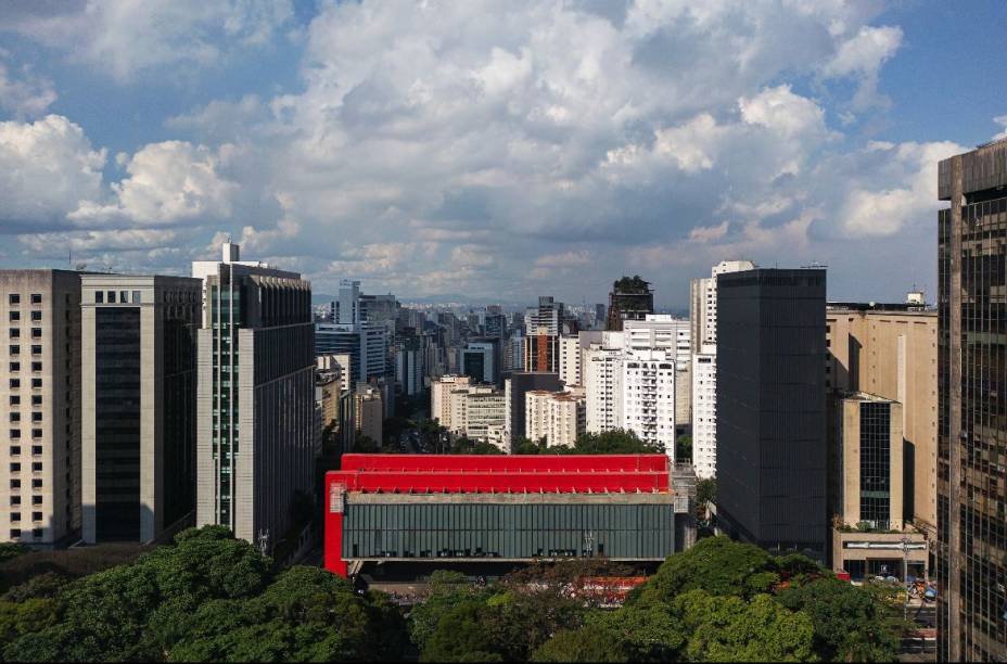 O novo prédio do Masp, em São Paulo