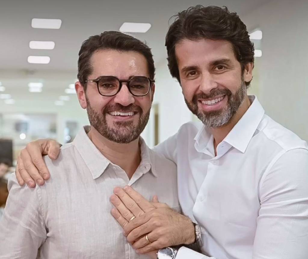 Marcelo Cosme, da GloboNews, se casa com médico no Rio