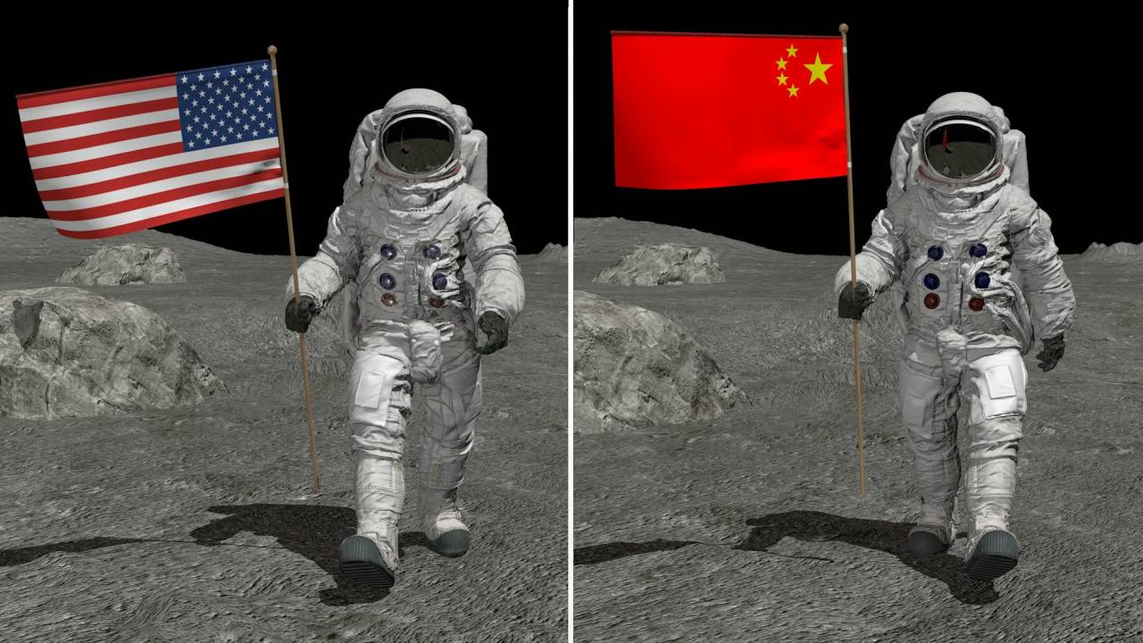 ESPAÇO - EUA vs. China