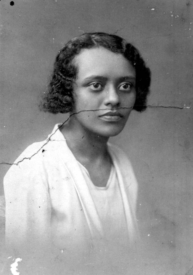 Retrato_de_Almerinda_Farias_Gama sufragista, datilógrafa e sindicalista alagoana Almerinda Farias Gama (1899-1999) -