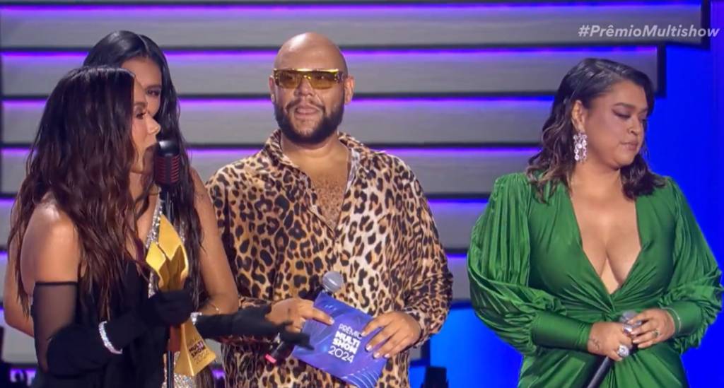 O constrangedor encontro de Preta Gil, Gominho e Anitta: Prêmio Multishow