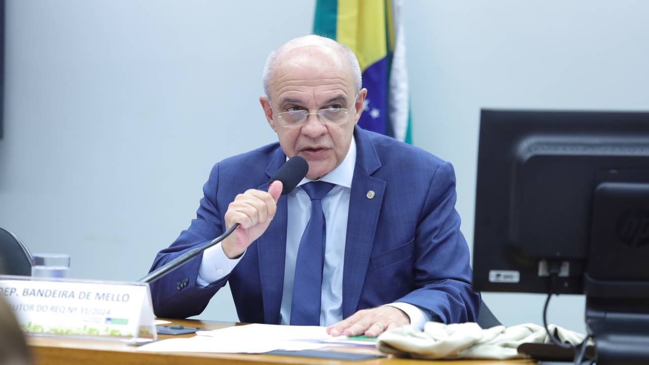 O deputado Eduardo Bandeira de Mello