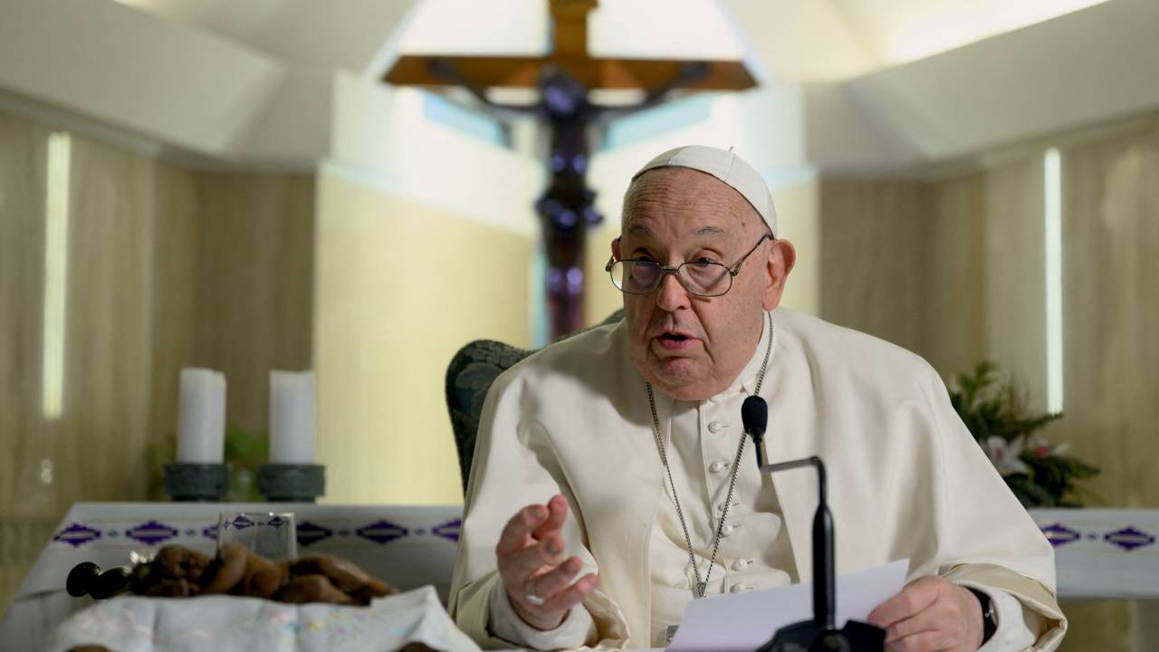PAPA FRANCISCO, ao dar início à celebração católica de 2025 — o Jubileu, evento promovido a cada 25 anos