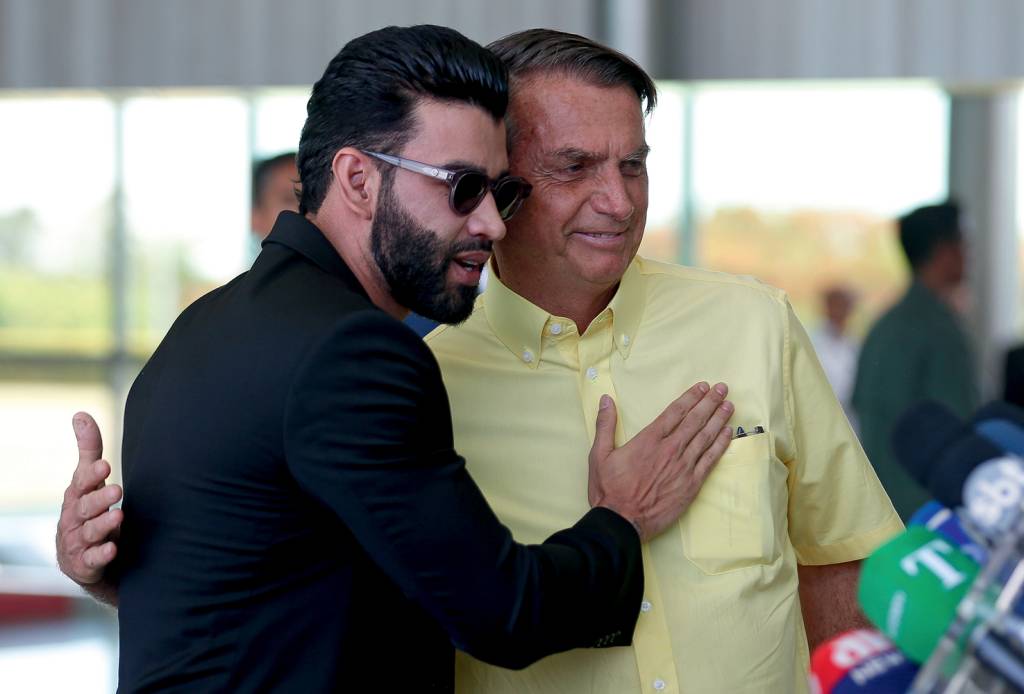 O gesto de Gusttavo Lima em show após prisão de Bolsonaro