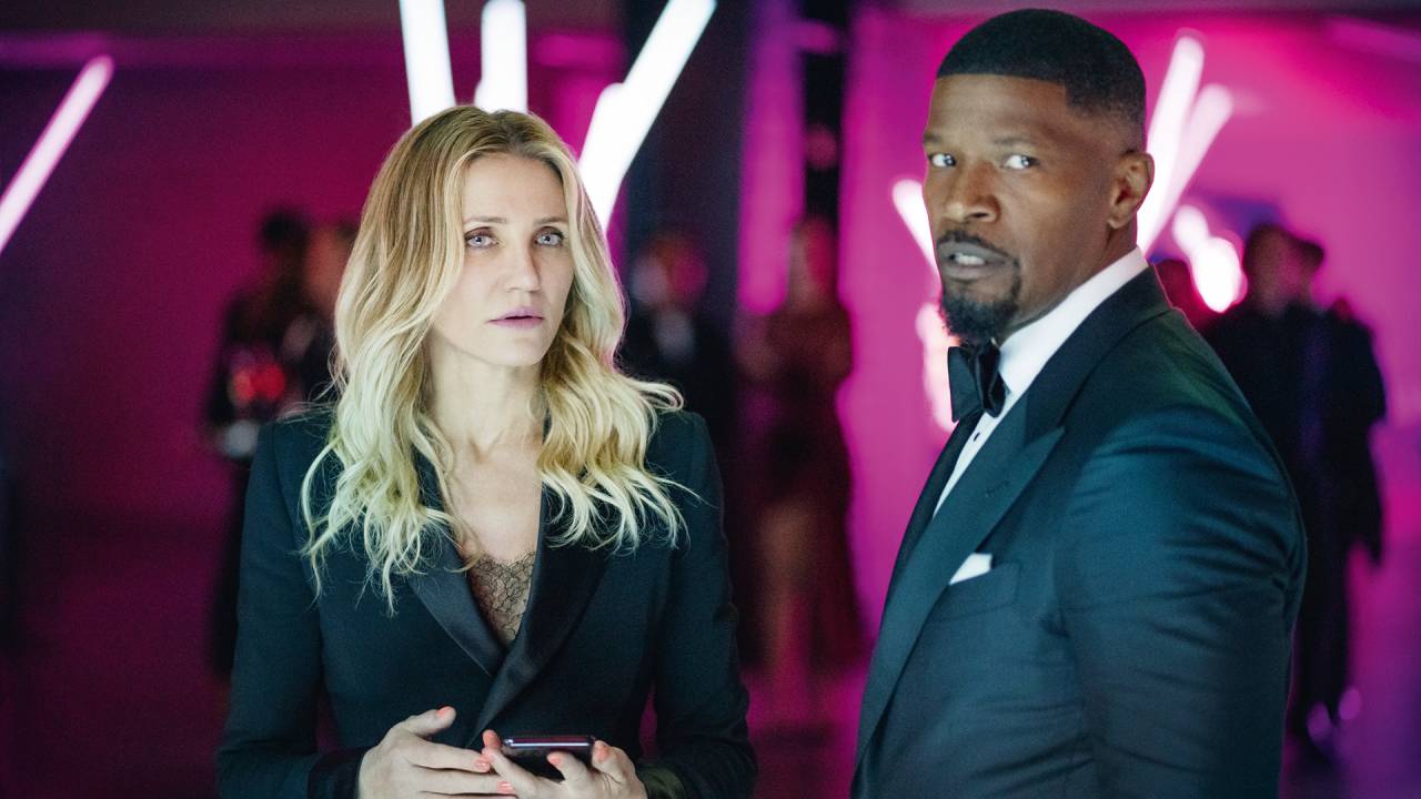 ESPIONAGEM - Cameron Diaz (à esq.) com Foxx: volta às telas após onze anos