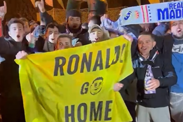 Protesto contra Ronaldo, dono do Valladolid
