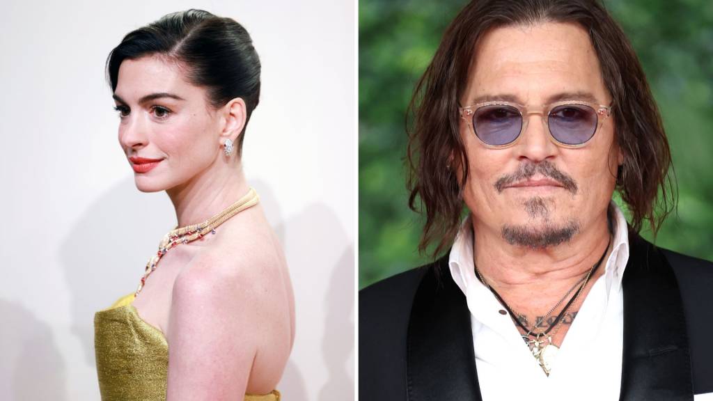 A ‘vergonha’ de Anne Hathaway ao trabalhar com Johnny Depp