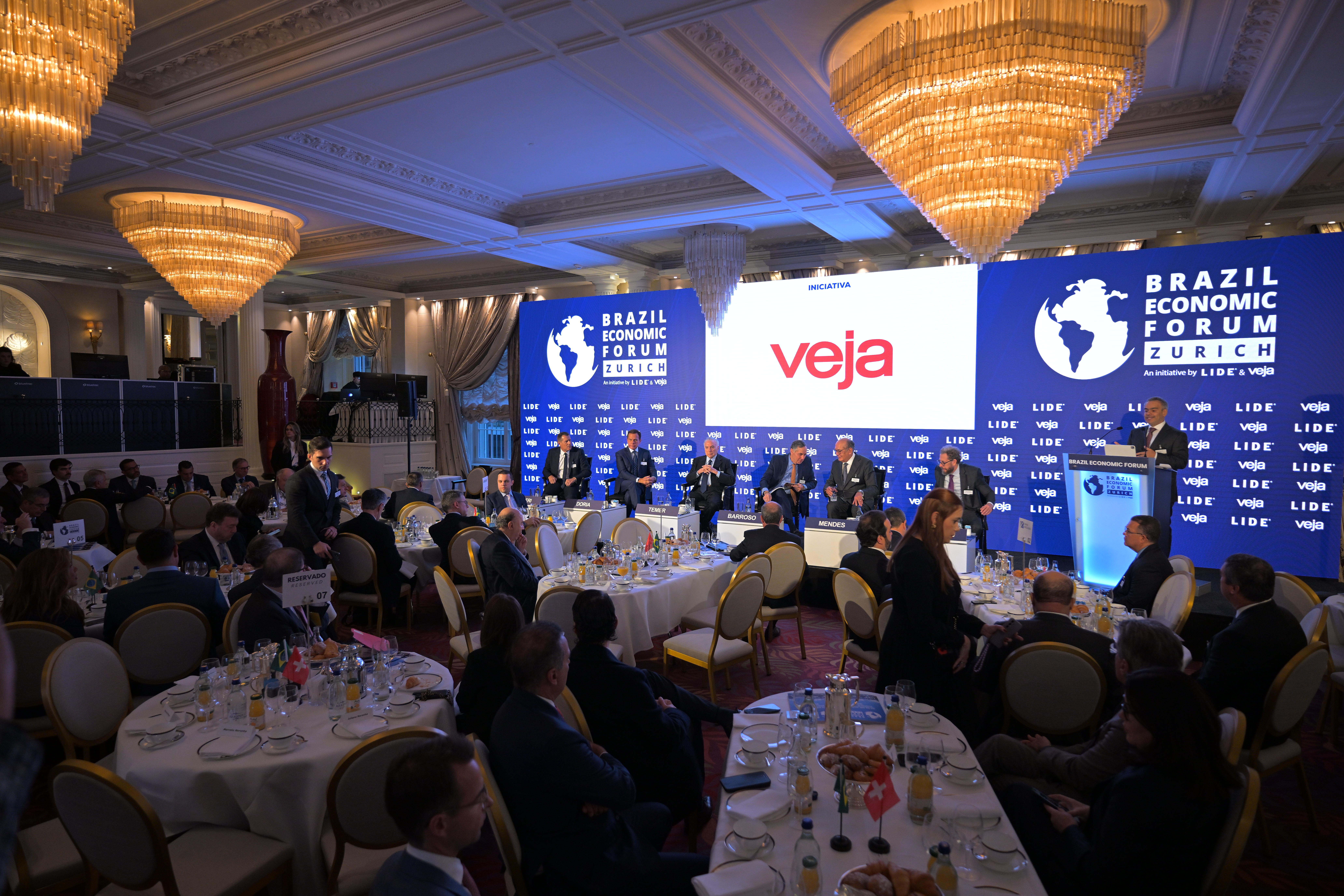 Brazil Economic Forum Zurich 2025, promovido por VEJA e pelo Lide