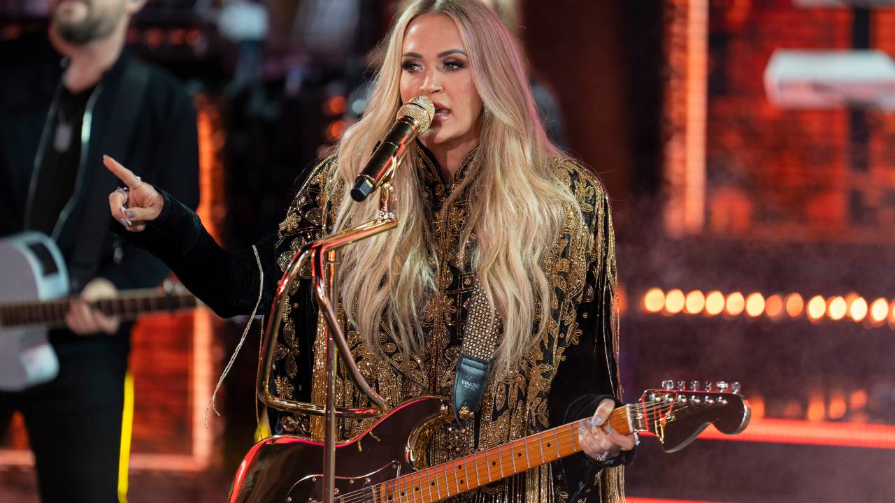 A cantora Carrie Underwood