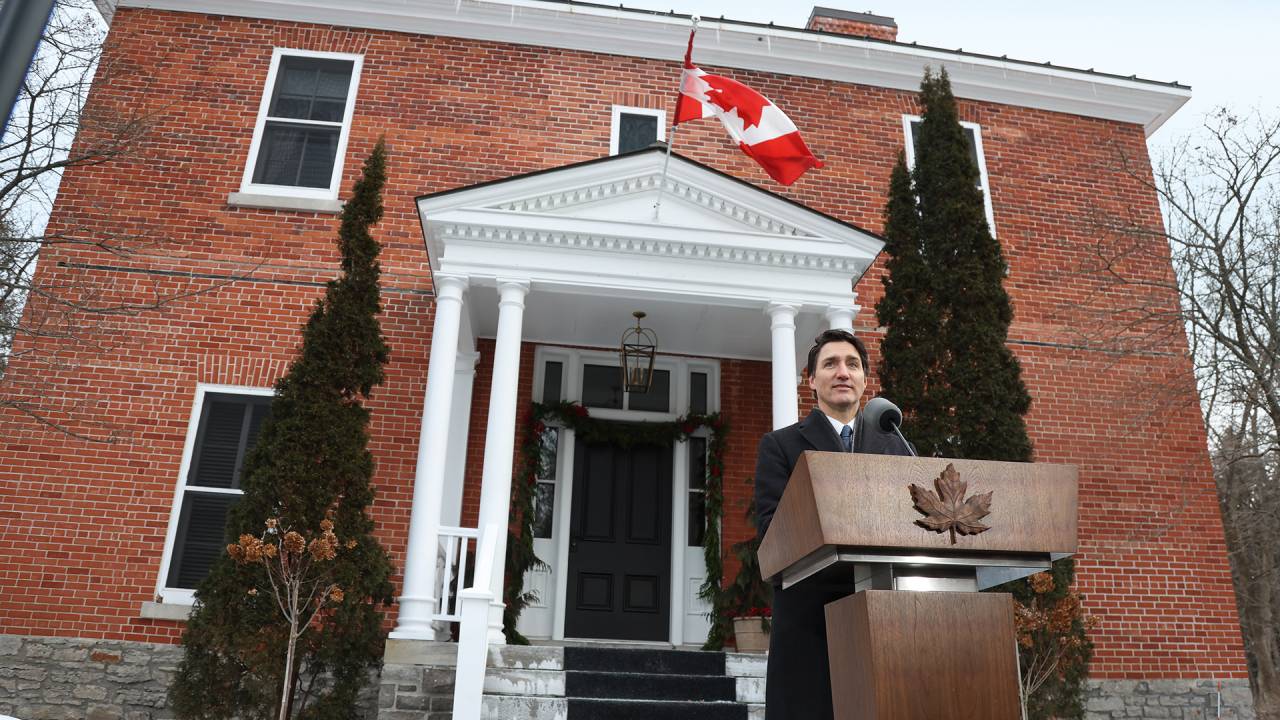 o primeiro-ministro do Canadá, Justin Trudeau, 53 anos, anunciou na segunda-feira 6 sua renúncia à liderança do Partido Liberal