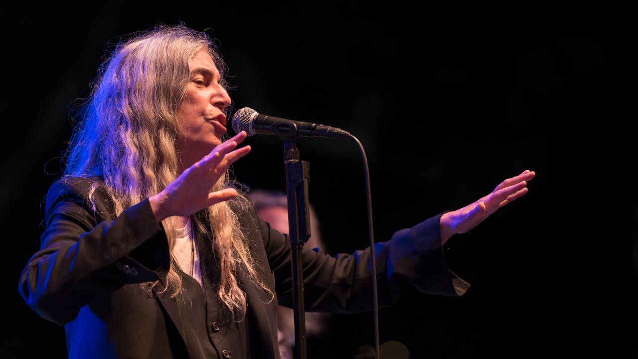 A cantora Patti Smith