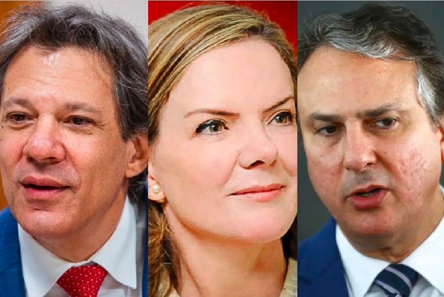 Haddad, Gleisi e Camilo: candidatos são pouco competitivos contra nomes do bolsonarismo
