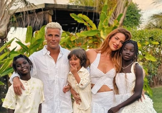 O Réveillon de Bruno Gagliasso e Giovanna Ewbank com a família