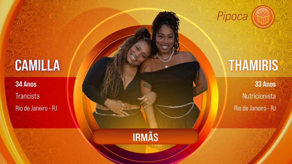 Thamiris e Camilla, do BBB 25 Thamiris e Camilla, do BBB 25