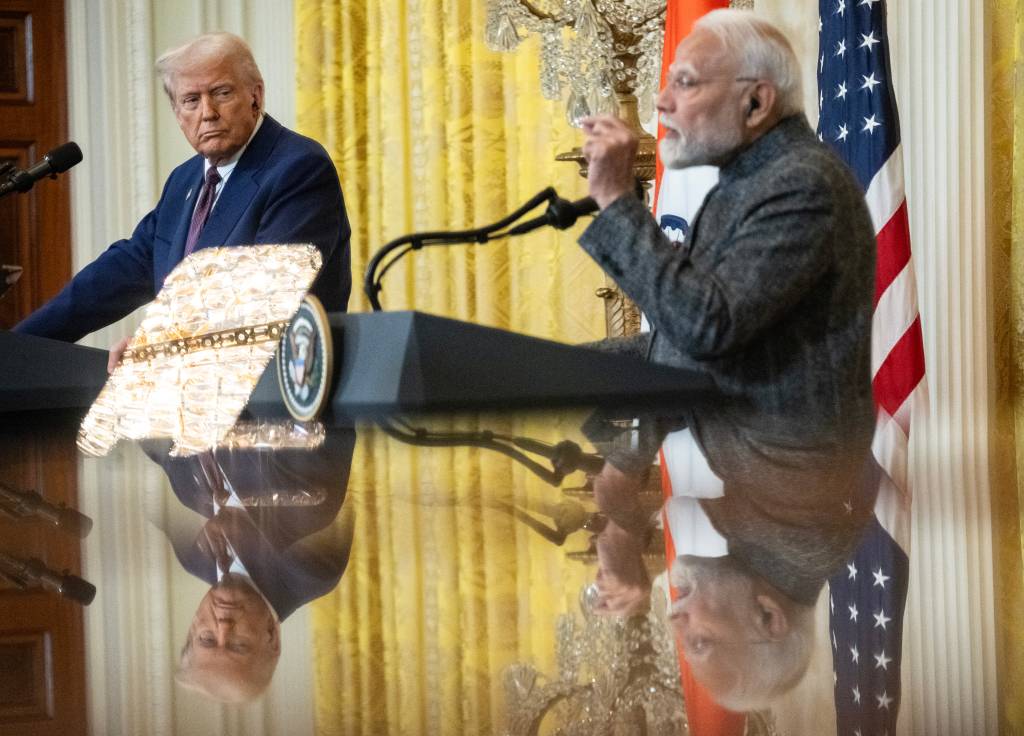 Ameaçada por tarifas de Trump, Índia irá dobrar comércio bilateral com EUA até 2030