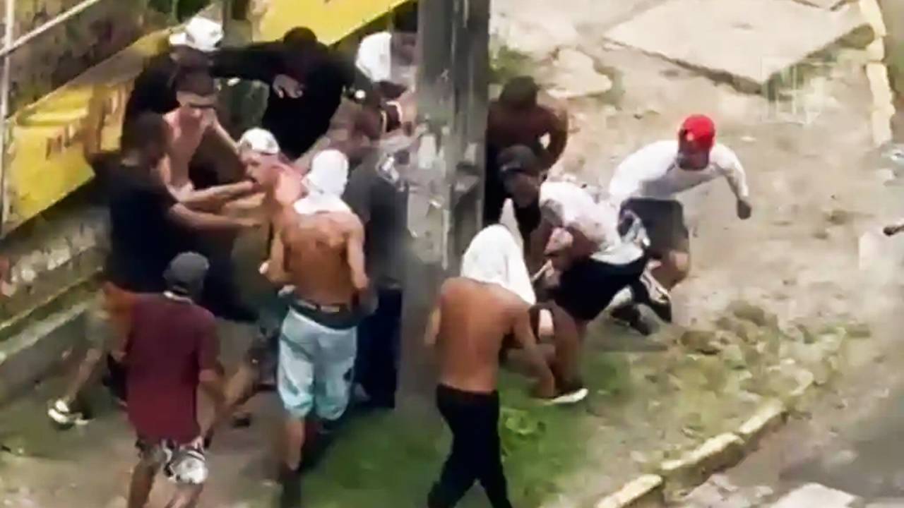 GUERRA NO ASFALTO - Conflito entre torcedores do Sport e do Santa Cruz, no sábado 1º: a lei precisa ser mais rígida