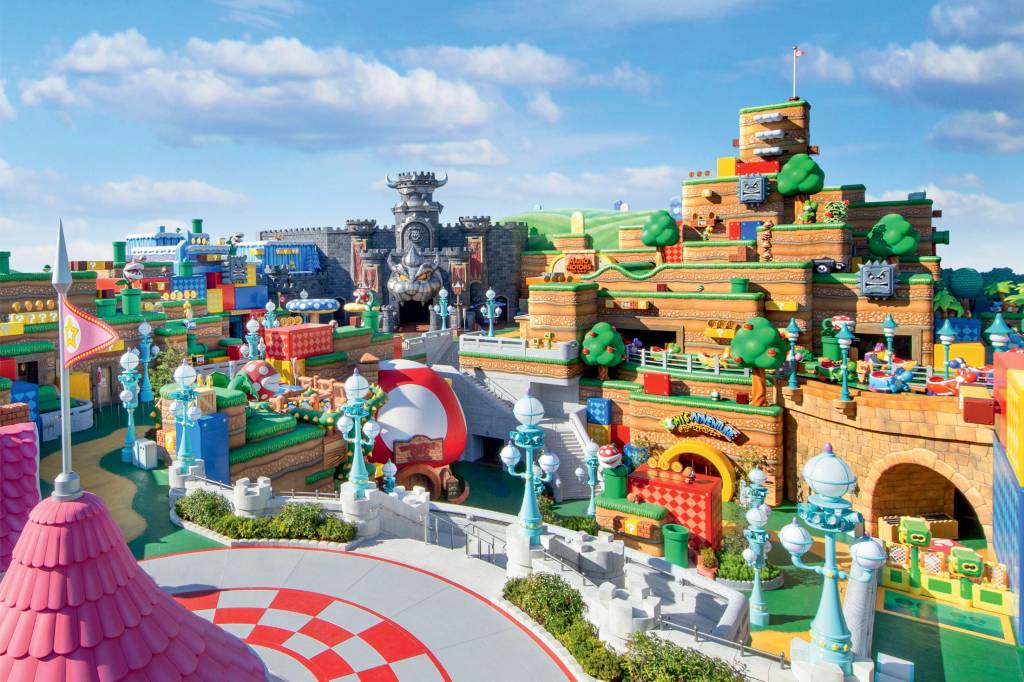 Image provided by Universal Studios Japan © Nintendo SUCESSO - Super Nintendo World: atrações no Japão e nos Estados Unidos