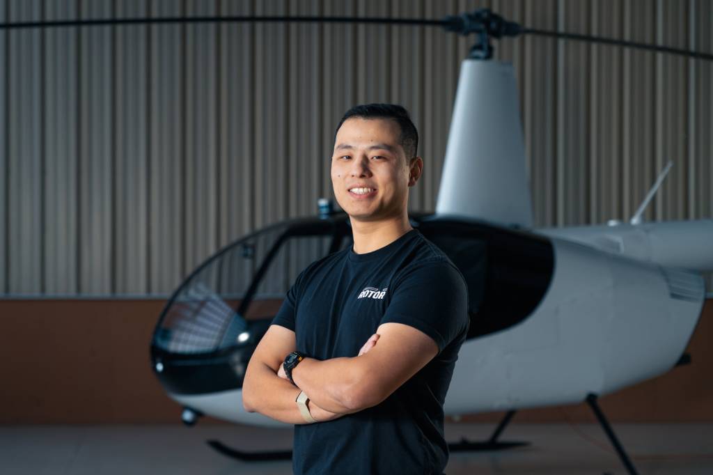 4—Hector-Xu-Headshot.jpg Hector Xu, da Rotor: o objetivo é tirar os pilotos dos trabalhos mais perigosos