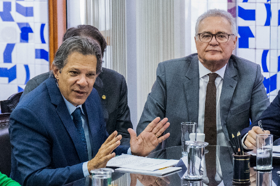 A sinalização de Renan para Haddad sobre a Comissão de Assuntos Econômicos