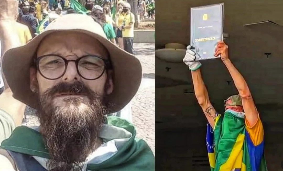 Marcelo Fernandes Lima roubou réplica da Constituição de 1988 nos ataques do 8 de janeiro de 2023