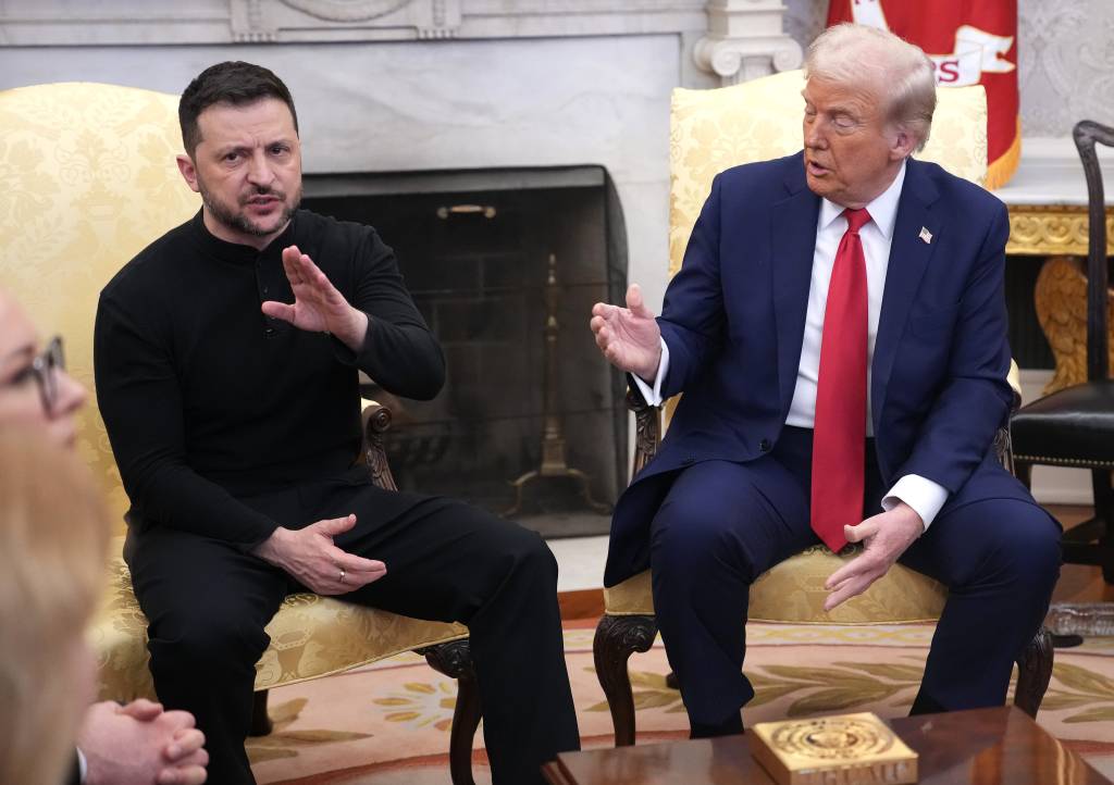 Líderes europeus vão participar de reunião entre Trump e Zelensky