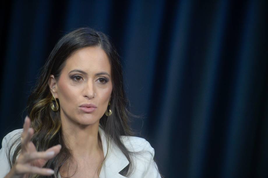 A jornalista e apresentadora, Marcela Rahal