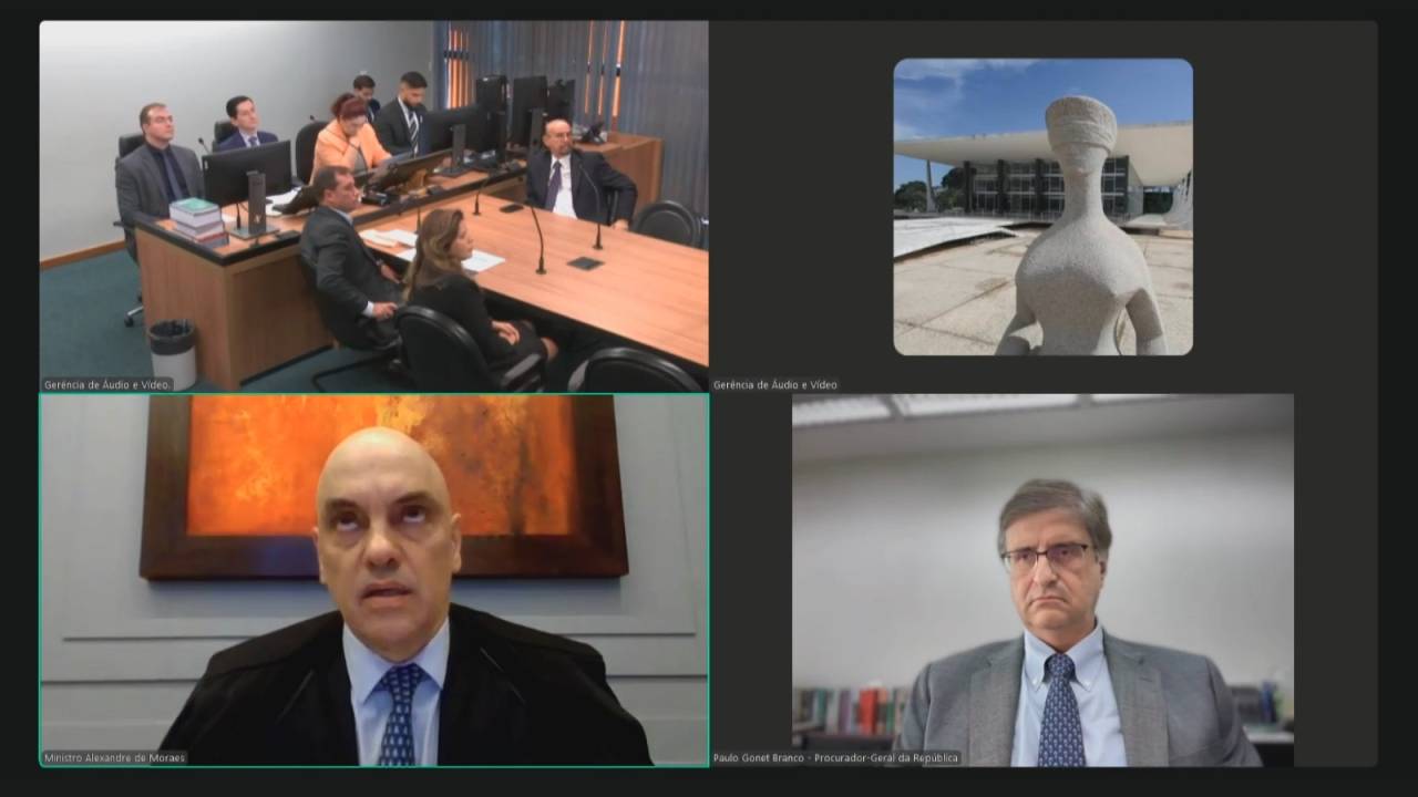Moraes comanda audiência com Paulo Gonet e Mauro Cid e seu advogado