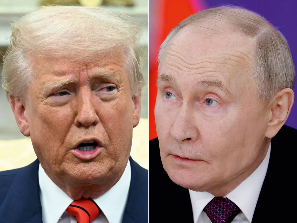 000_372P9YK.jpg A DOIS - Trump e Putin: cessar-fogo parcial acordado em telefonema