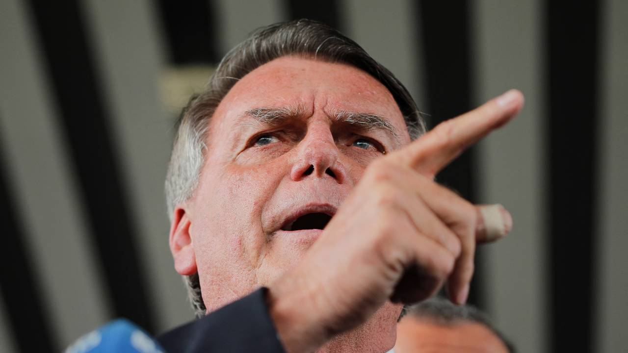 O ex-presidente Jair Bolsonaro (PL)