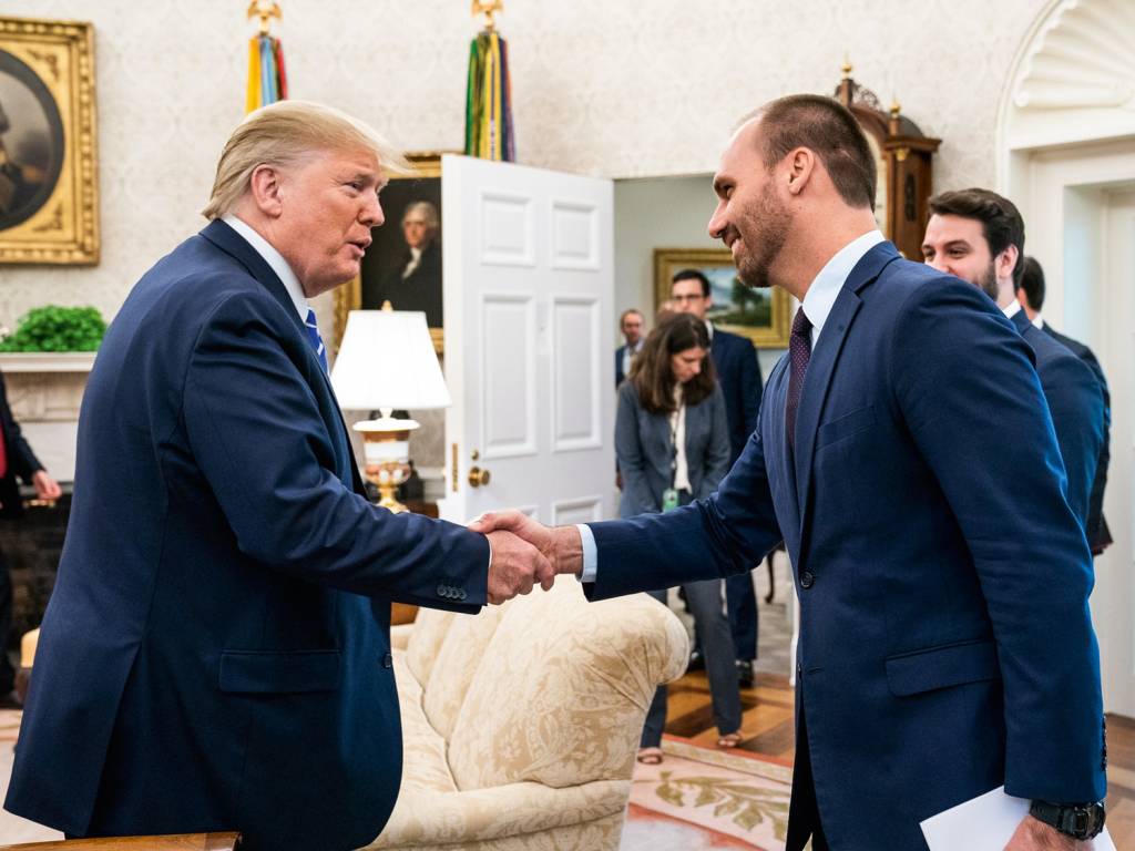 Colunistas analisam entrevista de Eduardo Bolsonaro a VEJA