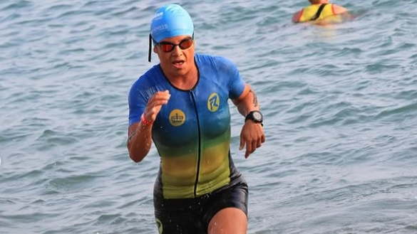 A triatleta Ana Zuleica Xavier