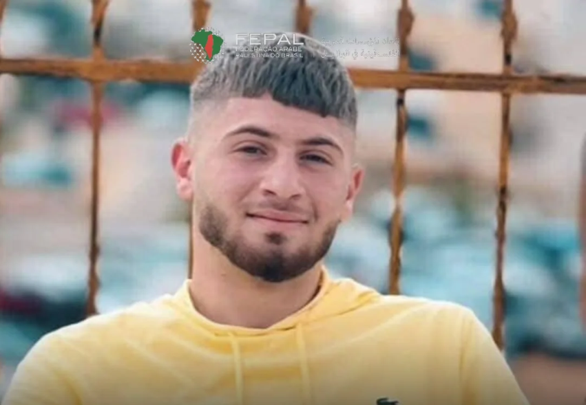 O brasileiro-palestino Walid Khaled Abdallah, de 17 anos. -