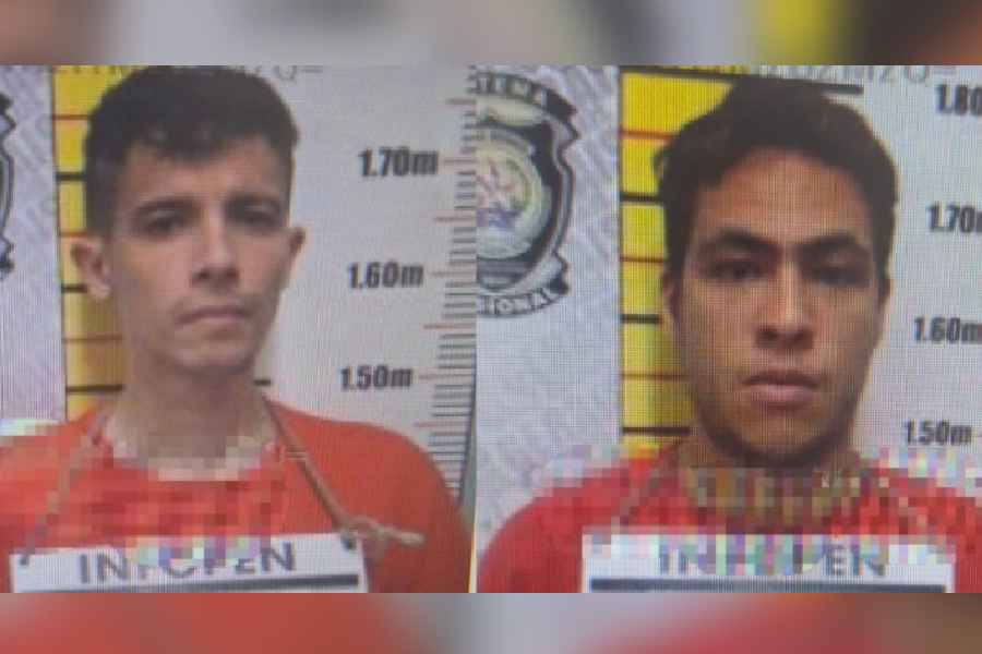 Thiago Schafer Sampaio e Lucas Rodrigues Pimentel, suspeitos de matar Clara Maria Venancio Rodrigues em Belo Horizonte no último domingo, 9