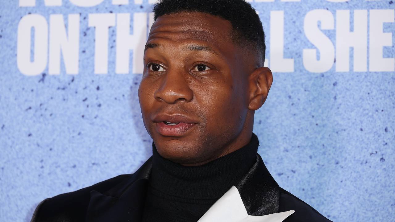 Jonathan Majors at "Number One on the Call Sheet" Los Angeles Red Carpet held at the TCL Chinese Theatre on March 12, 2025 in Hollywood, California. (Photo by JC Olivera/Variety via Getty Images)