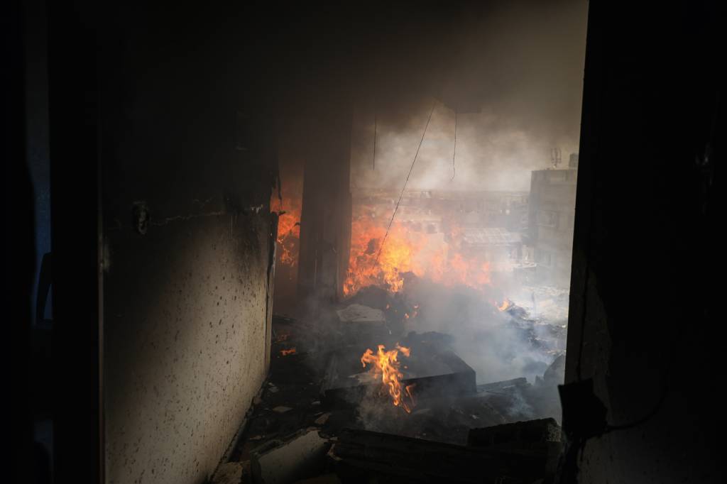 GettyImages-2205265448.jpg DE NOVO - Gaza sob ataque israelense: diplomacia do vai e vem