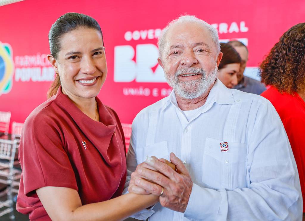 Lula com Raquel Lyra Lula com Raquel Lyra