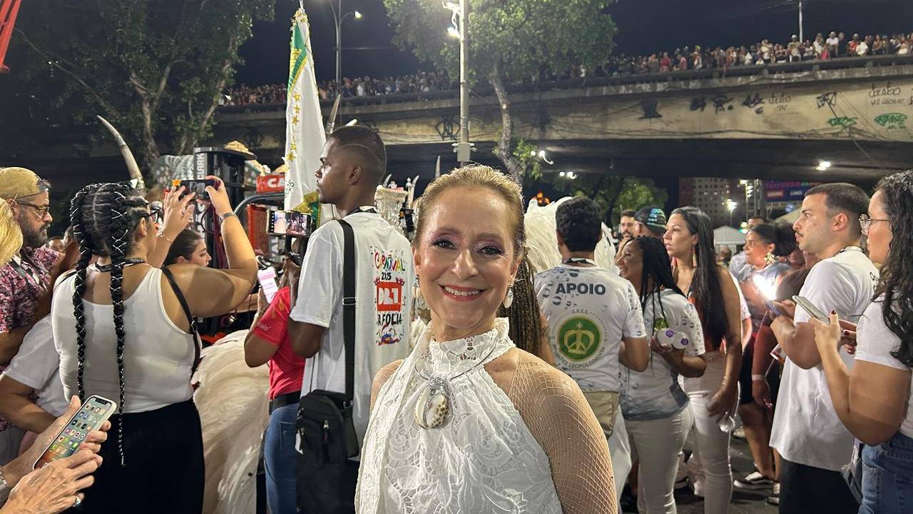 Ana Botafogo na Marquês de Sapucaí, no Rio de Janeiro. 02/03/2025