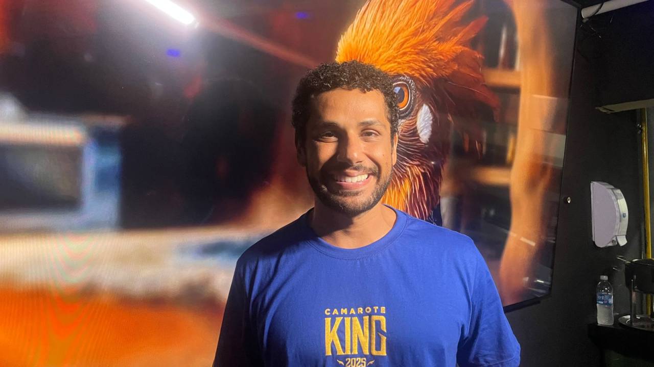 Amaury Lorenzo na Marquês de Sapucaí, no Rio de Janeiro. 04/03/2025