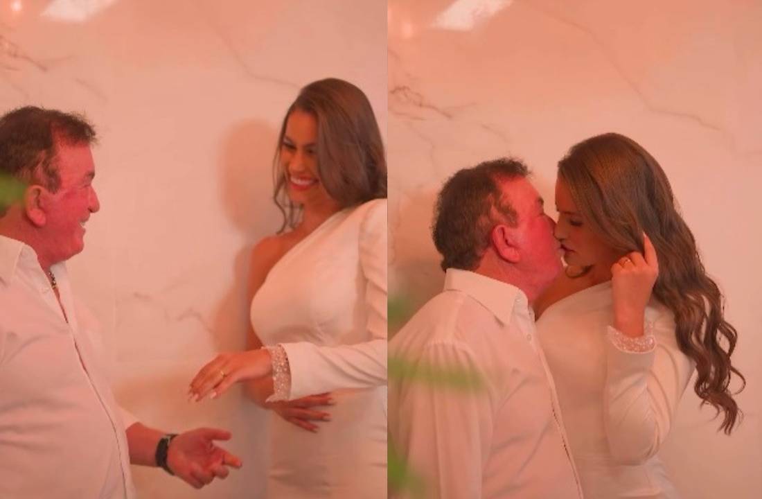 Casamento de Amado Batista com Calita Franciele